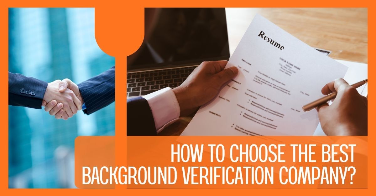 How to Choose the Best Background Verification Company?